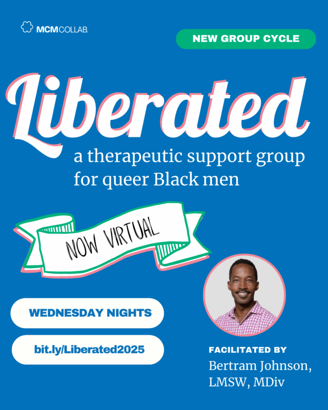 LIBERATED - a therapeutic support group for queer Black men