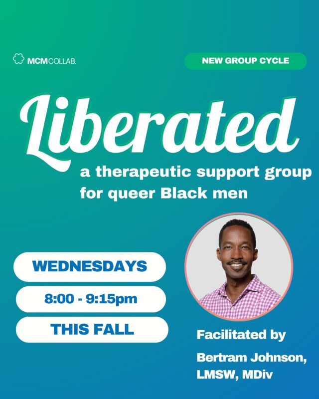 LIBERATED - a therapeutic support group for queer Black men